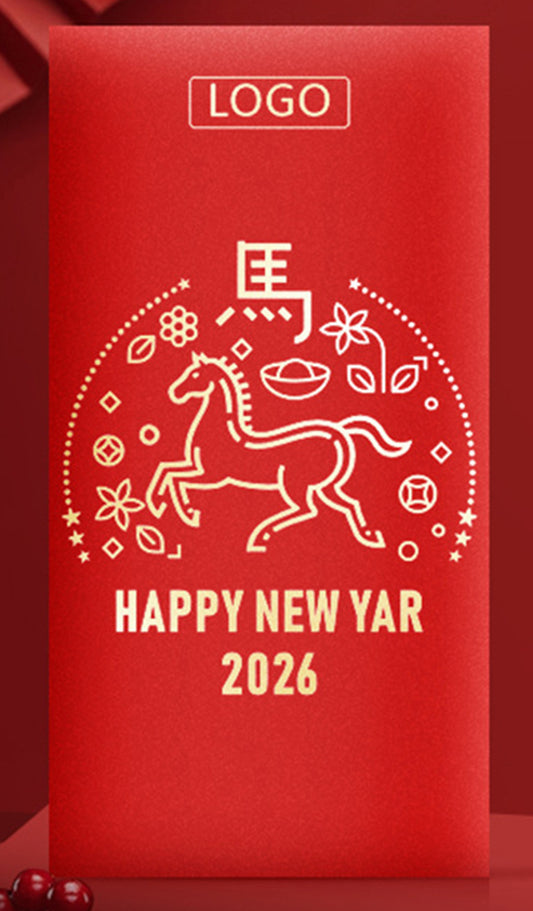 Customized Horse Year Chinese New Year Red Envelope #72