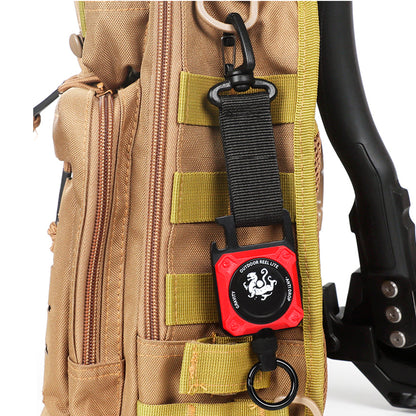 Outdoor Heavy Duty Retractable Badge Holder w/ Magnetic Closure & Opener