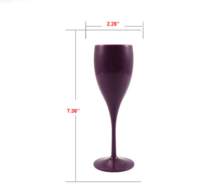 5 Oz. Plastic Wine Glasses