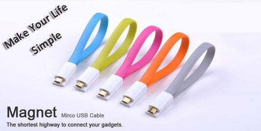 Magnetic Micro USB Bag Cable