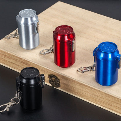 Zinc Alloy Pull-Tab Can Ashtray Keychain