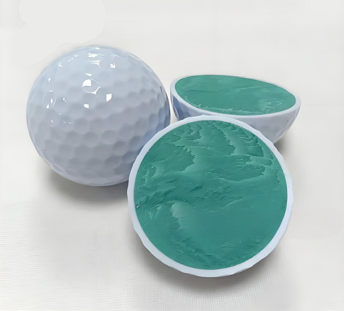 Golf Practice Ball White Double-Layer Construction Golf Training Ball With 392 Aerodynamic Dimples