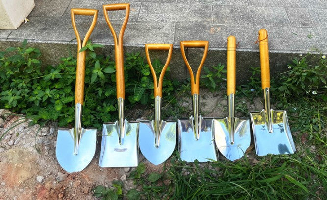 Pointed Spade Shovel Garden Shovel for Camping Edging Beach Sand