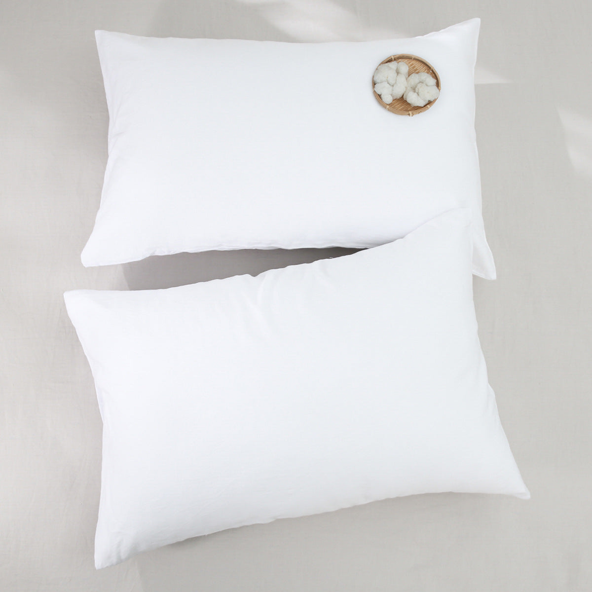 20 x 36" Premium Square Cotton Throw Pillowcase Pillow Cover - Envelope Closure