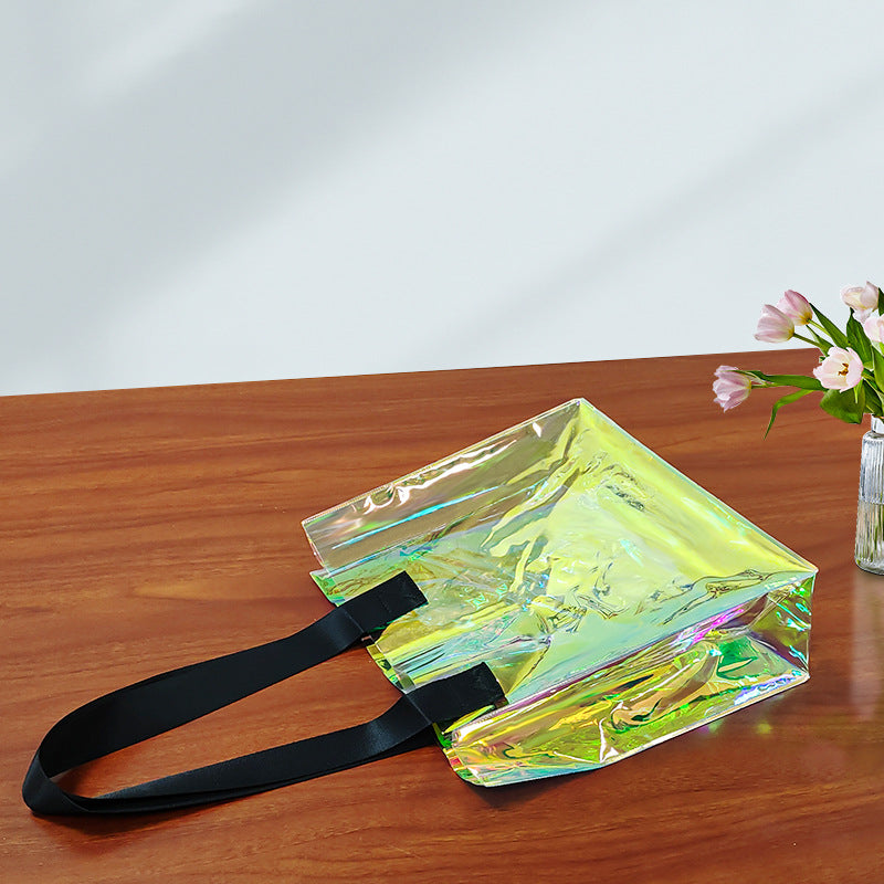 Iridescent Clear Blank Front