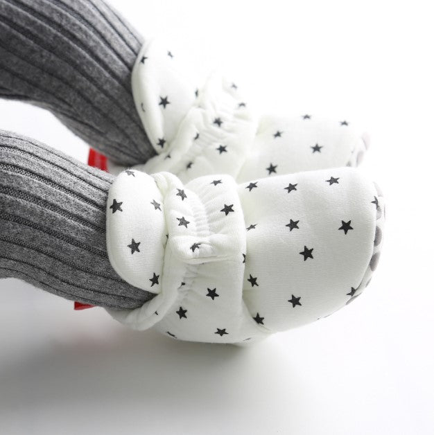Cotton Baby Booties (0-6m)