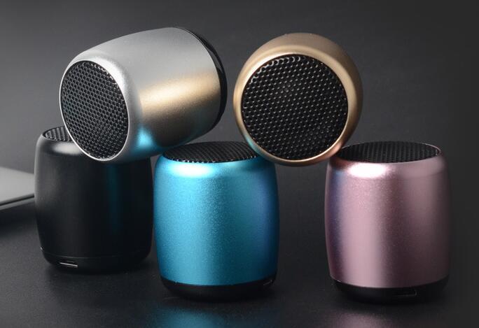 Aluminum Mini Wireless TWS Pair Link Selfie Speaker