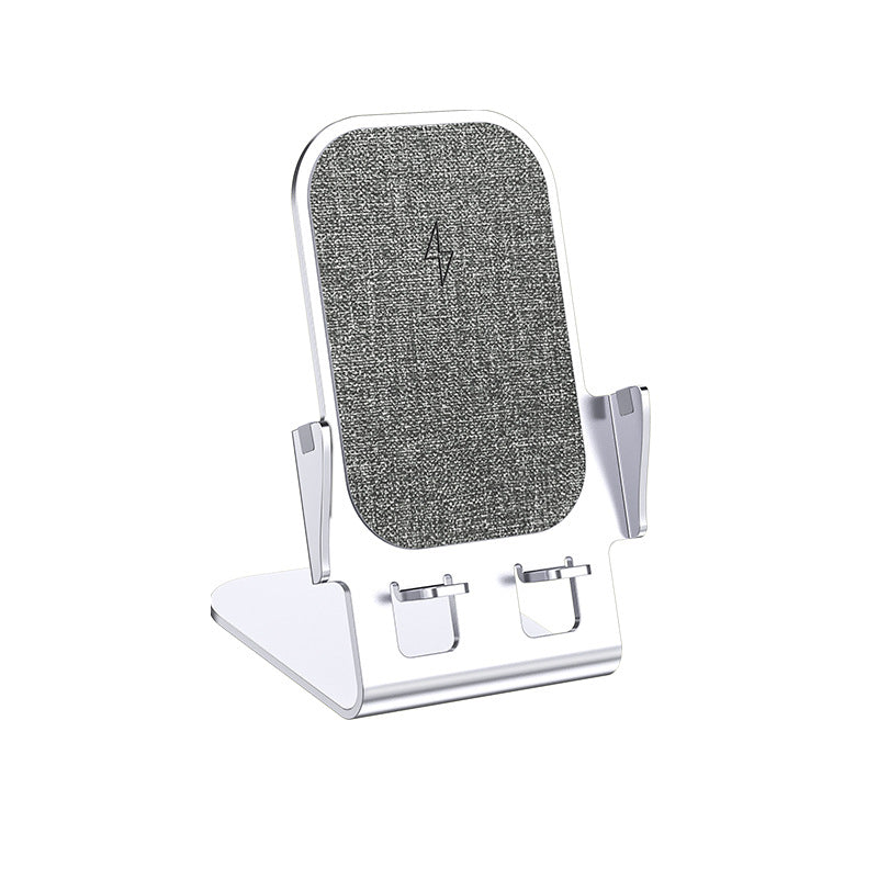 Aluminum 15W Wireless Charger Station Phone Holder