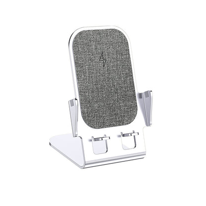 Aluminum 15W Wireless Charger Station Phone Holder
