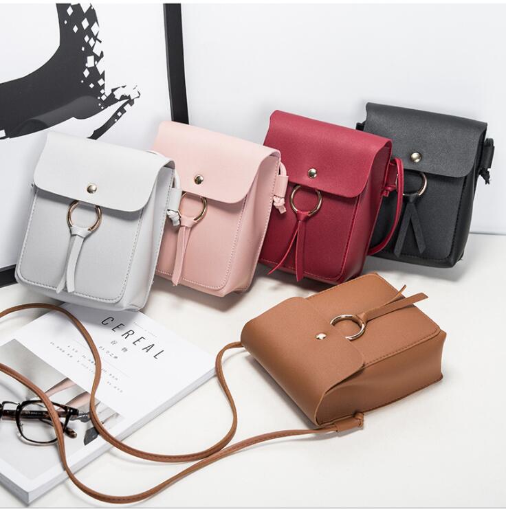 PU Leather Lady Single Shoulder Strap Bag