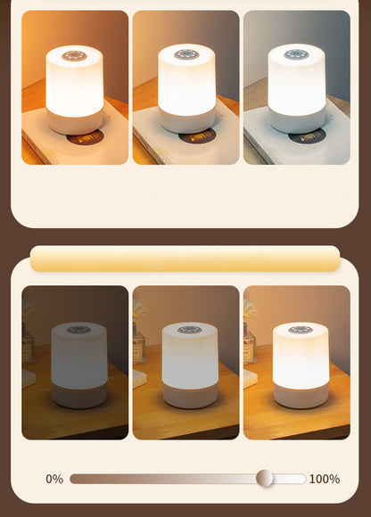 LED Touch Night Light for Kids, Nursing Lamp With Built-in Rechargeable Battery-Remote Control