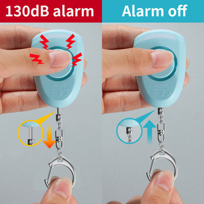 Portable Emergency Security SOS Siren Alarm Keychain