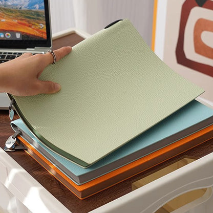 A5 PU Leather Luxury Notebook Lined Memo Notebook Set