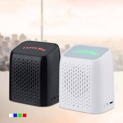 Wireless Speaker w/Glowing Light Logo