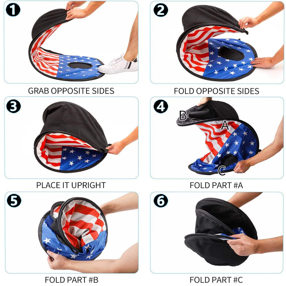 Customizable Foldable Sandbag Toss Board Set for Kids