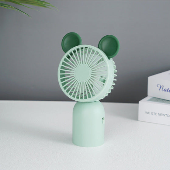 Rechargeable Mini Handheld Fan With Adjustable Wind Speed