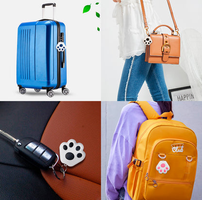 Cat Paws Shaped Wireless Smart Tracker Anti-Lost Device Keychain Key Finder