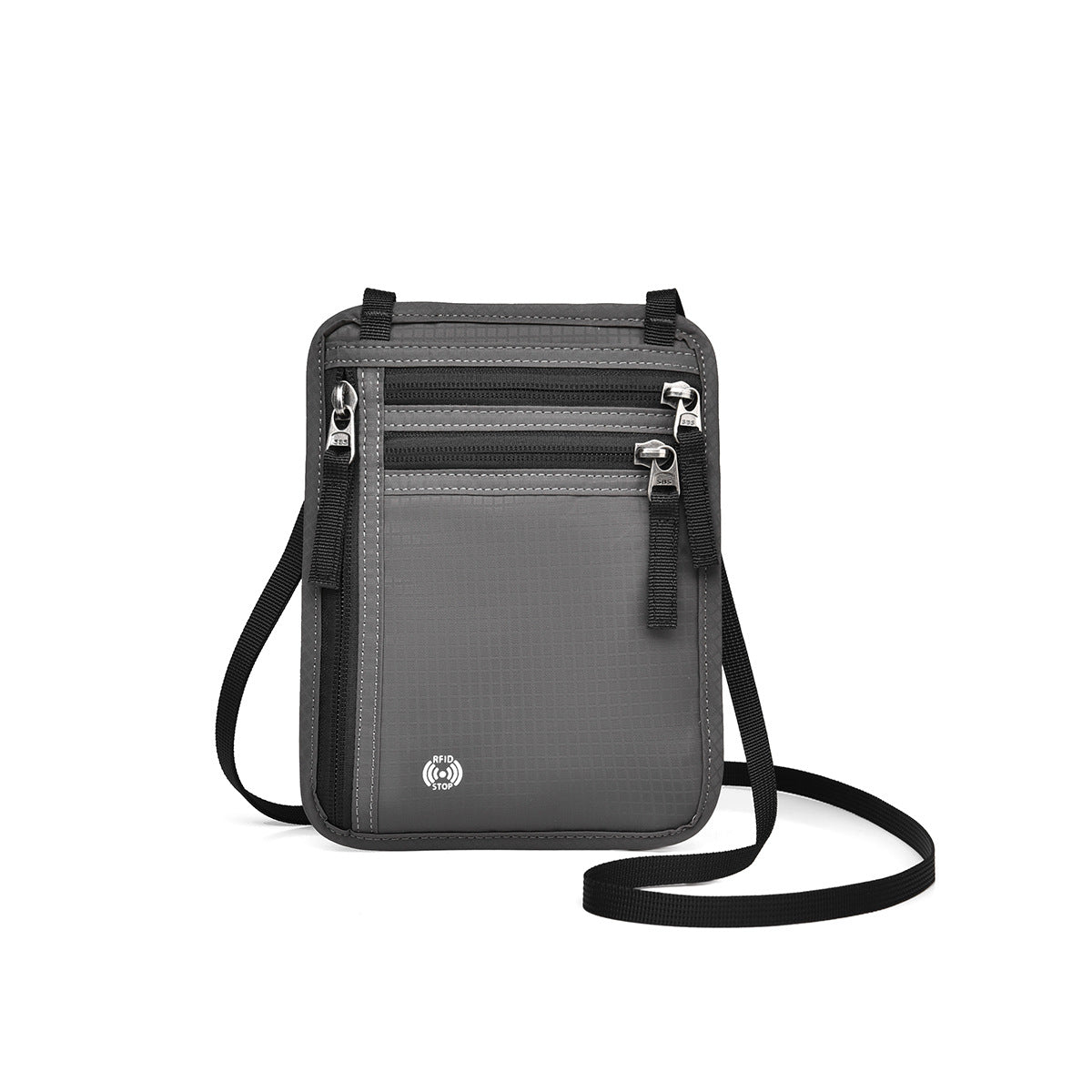 Water Resistant RFID Passport Holder Bag Travel Neck Wallet