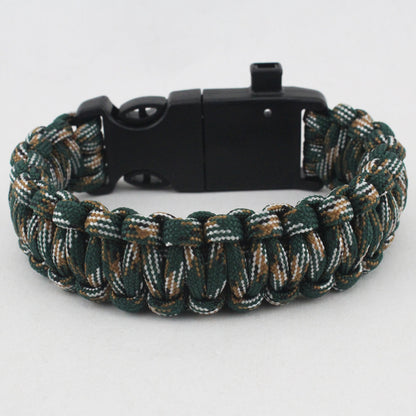 Compass 6" 1 Multiple Function Survival Bracelet