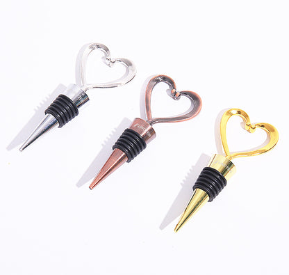 Metal Heart Shape Wine Stopper
