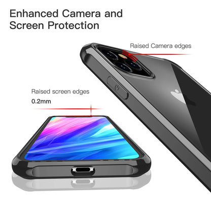 phone 11 Dual Layer Rugged Clear Bumper Case