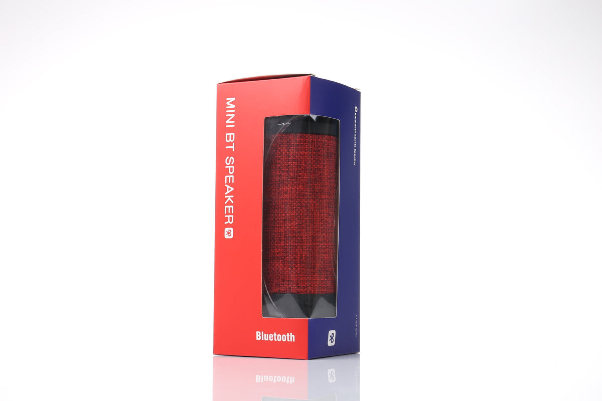 Fashion Cylindrical Fabric Stereo Wireless Speaker Player