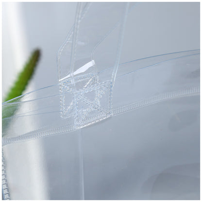PVC Transparent Tote Bag Clear Shoulder Bag Stadium Approved Bag