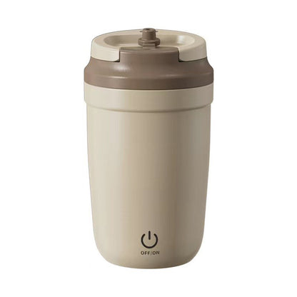 12 Oz. Stainless Steel Beverage Cup Coffee Automatic Stirring Cup Coffee Mug