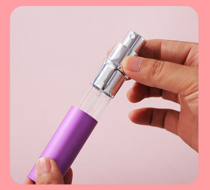 10ml Portable Mini Refillable Perfume Atomizer Perfume Spray Bottle Scent Pump Case
