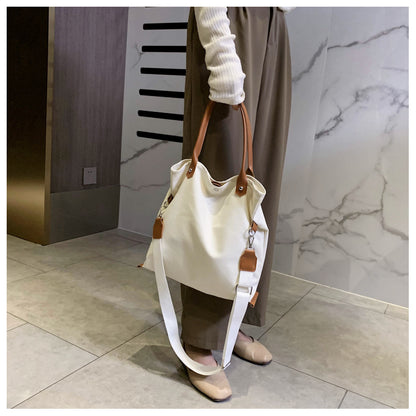 Canvas Grocery Shopping Tote Bag Single Shoulder Bag Cross body Bag
