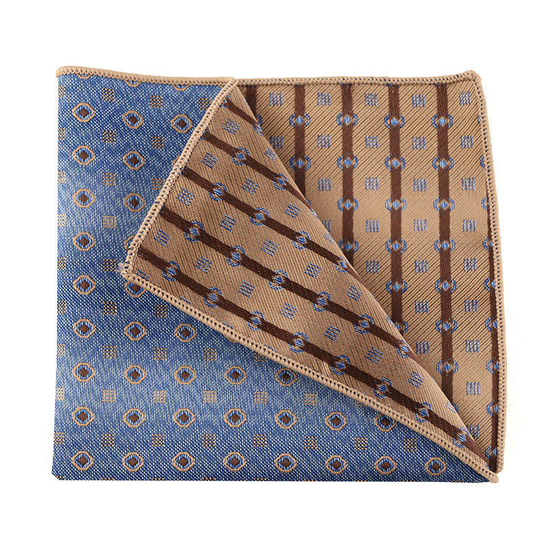 13x13" Pocket Squares for Men Mens Handkerchiefs for Wedding Business Banquet Suit Accessories