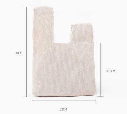 Corduroy Wrist Bag