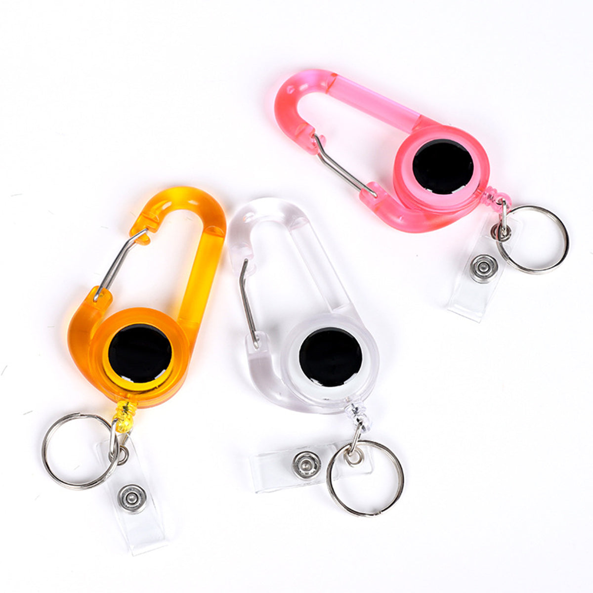 Outdoor Retractable Reel Key Holder Nurse ID Badge Holder Reel