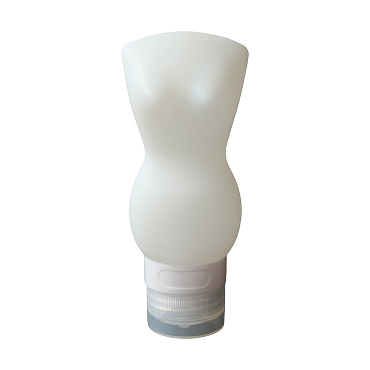 3.4 OZ Travel Split Bottles TSA Approved with Label Silicone BPA Free Refillable Cosmetic Container