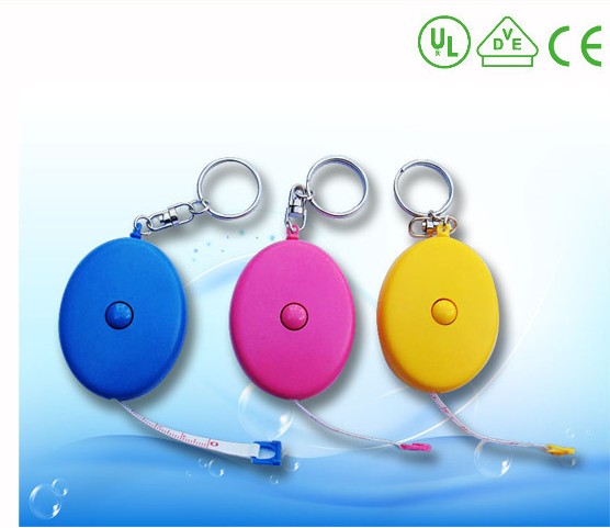 Tiny Tape Measure Key Tag