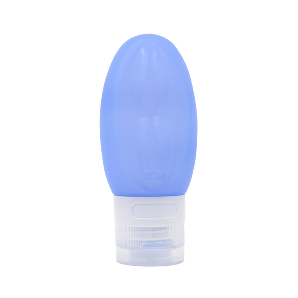 3 OZ Silicone Travel Split Bottles Travel Size for Shampoo,Conditioner,Lotion,Toiletries