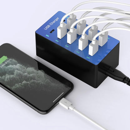 10 Port High Speed Charger 2 Type-C 8 USB