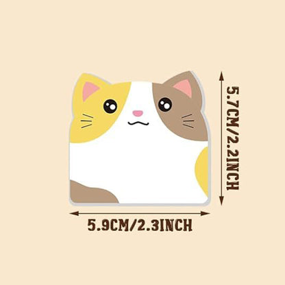 Custom 30 Sheets Cute Cat Post Notes Sticky Notes