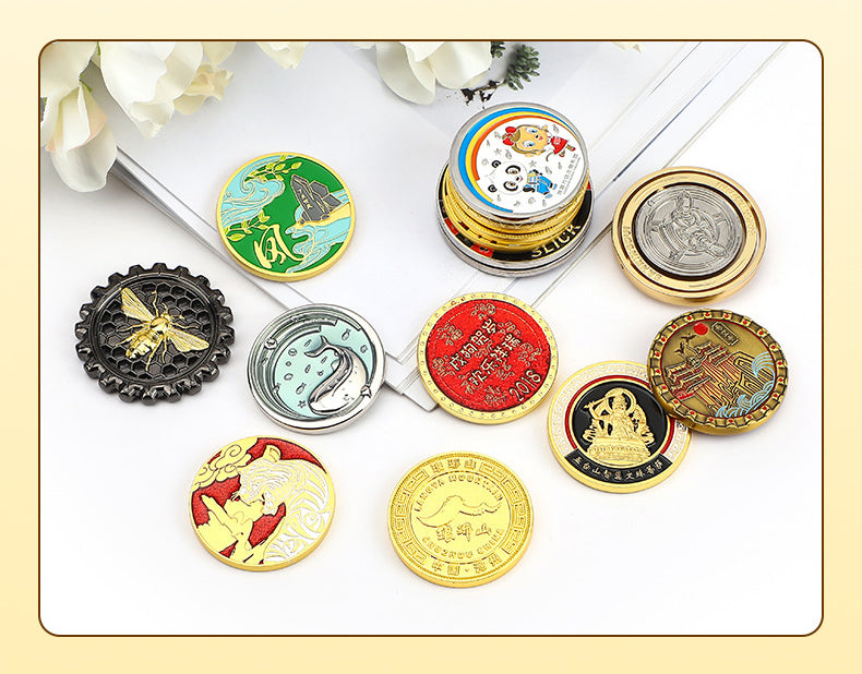 1.8" Round Commemorative Coins Challenge Coin