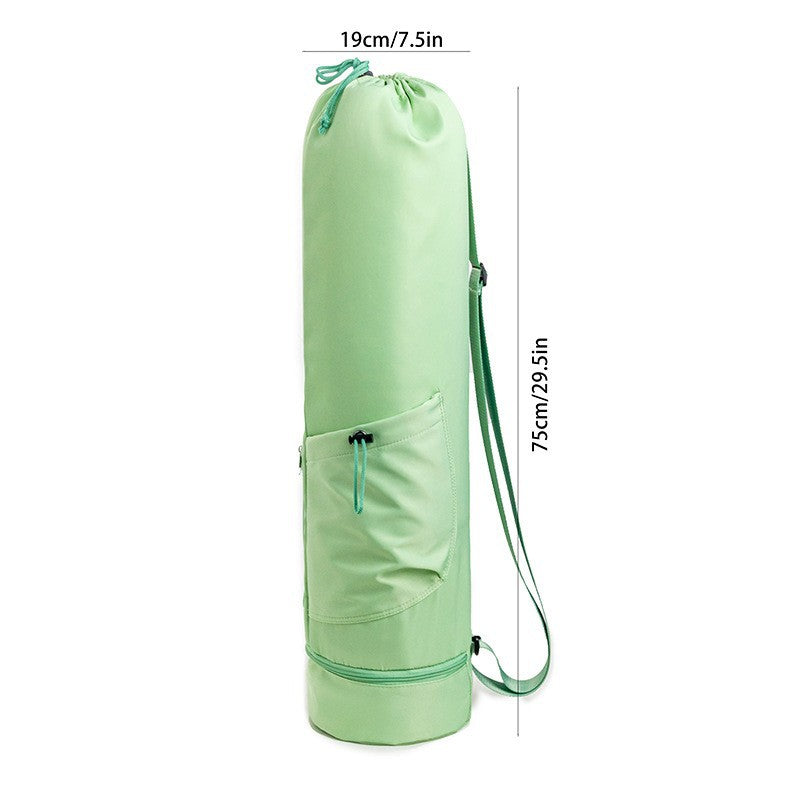 Yoga Bags Yoga Mats Bags Carrier Oxford Tote Bags for Pilates Yoga Lover W/ Wet Pocket