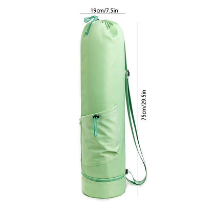 Yoga Bags Yoga Mats Bags Carrier Oxford Tote Bags for Pilates Yoga Lover W/ Wet Pocket