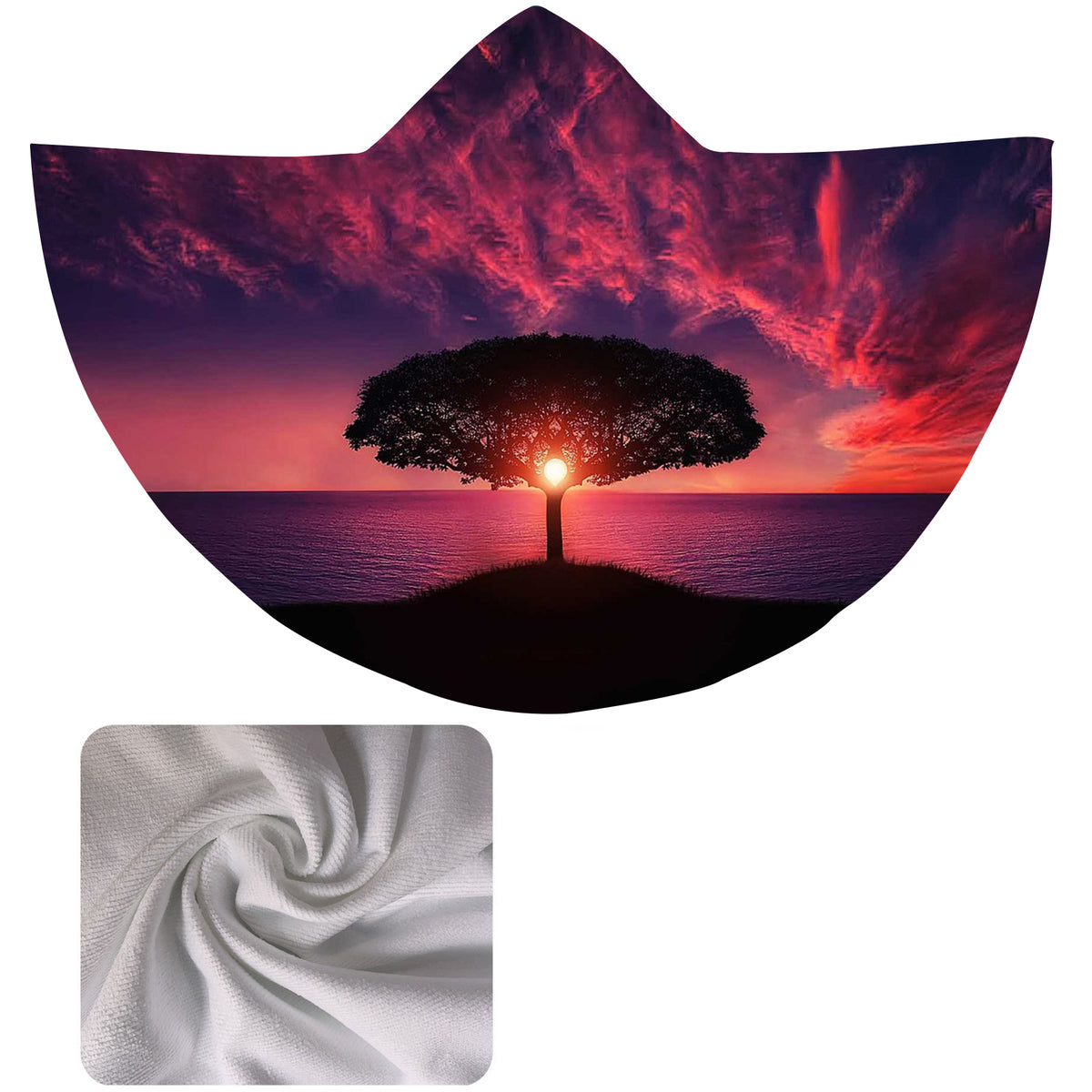 59 x 51" Custom Beach Poncho Towel Swimming Towel#5