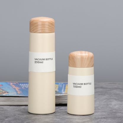 5oz/150ML 304 Stainless Steel Mini Insulated Water Bottle With Screw-on Lid Portable Vaccum Mug