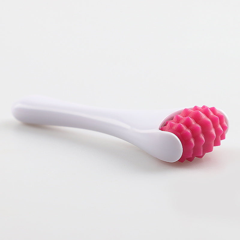 Mini Silicone Face Roller Eye Cream Applicator Facial Massager Roller for Wrinkles & Puffiness