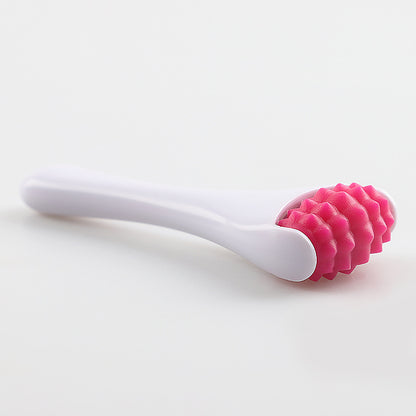 Mini Silicone Face Roller Eye Cream Applicator Facial Massager Roller for Wrinkles & Puffiness