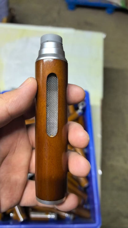 Walnut/Silver