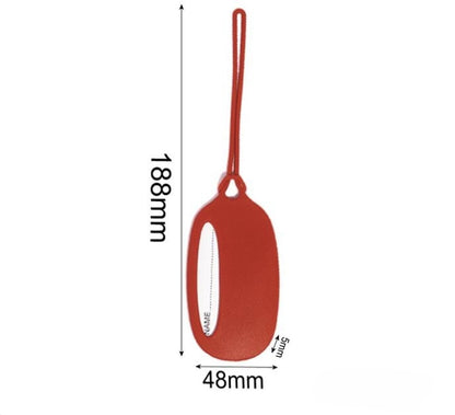 Silicone Luggage Tag With Name Card