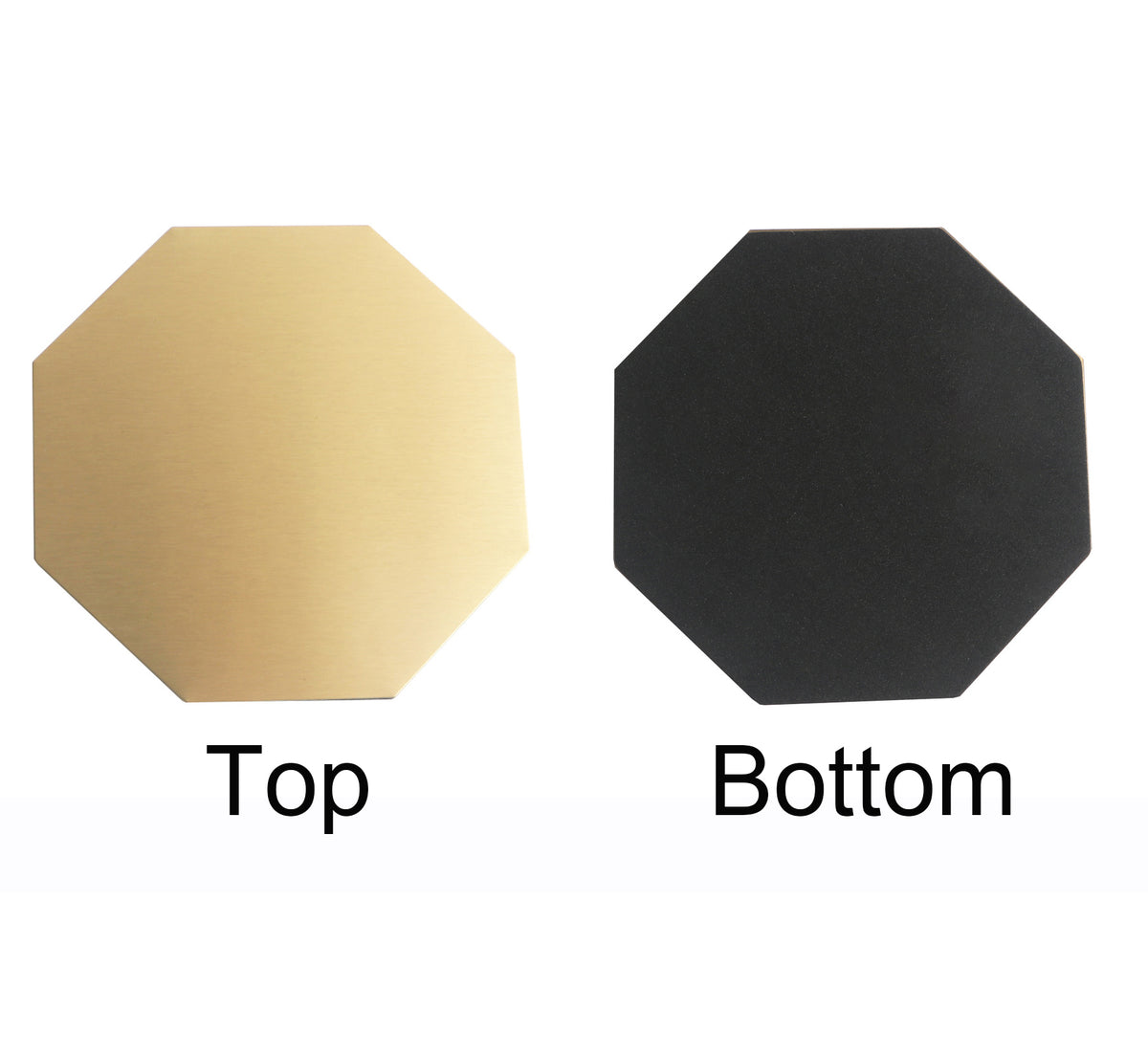 Creative Hexagon Stainless Steel Coaster