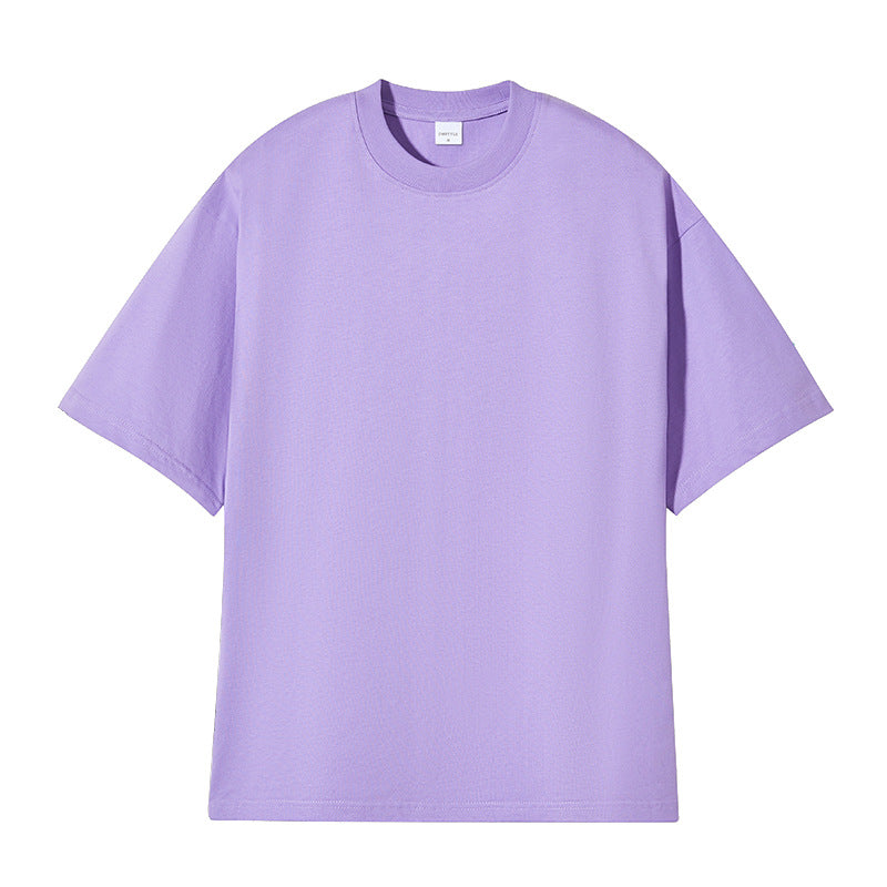 Unisex Cotton Short Sleeve T-Shirt Adult Crew Tee