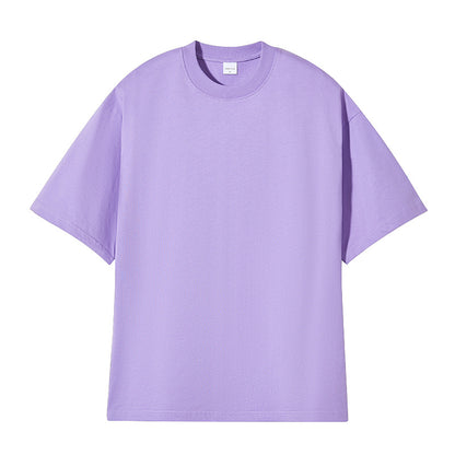 Unisex Cotton Short Sleeve T-Shirt Adult Crew Tee